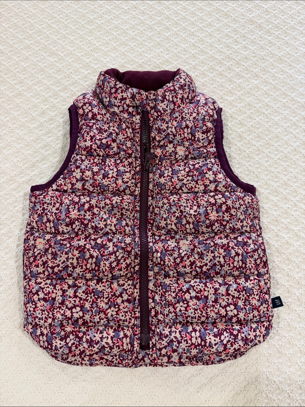 GAP Baby Floral Jacket in Purple and Pink